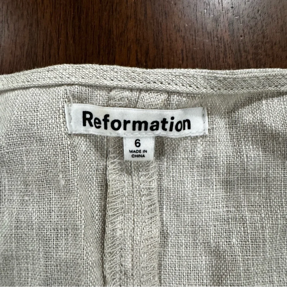 Reformation 100% linen